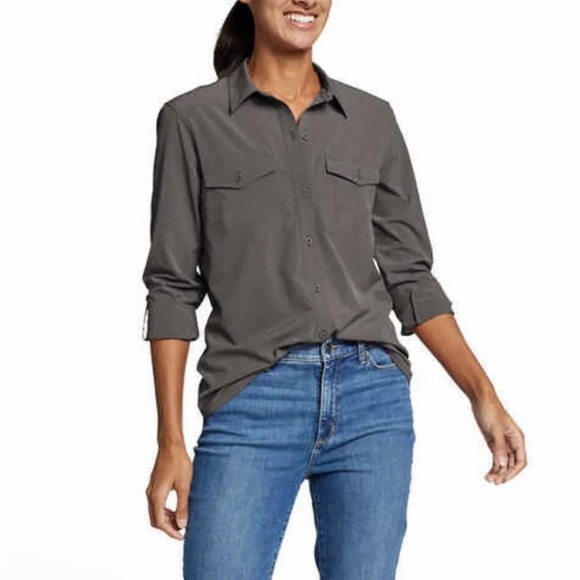 New with tags!

Women's Eddie Bauer Departure 2.0 Long Sleeve Button-Up Shirt- S - Picture 2 of 5